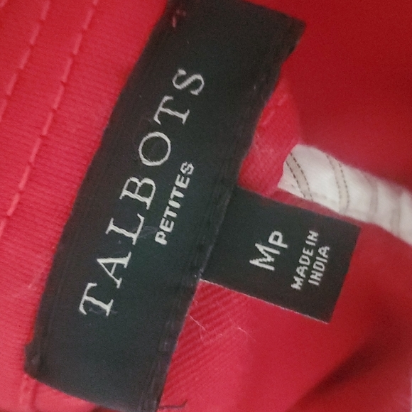 NEW TALBOTS RED JACKET - Picture 10 of 11